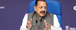 Union Minister of State (Independent Charge) for Science and Technology; Earth Sciences and Minister of State for PMO, Department of Atomic Energy, Department of Space, Personnel, Public Grievances and Pensions, Dr. Jitendra Singh